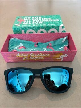NIB Goodr Run Residencies Mirrored & Polarizes Sunnies